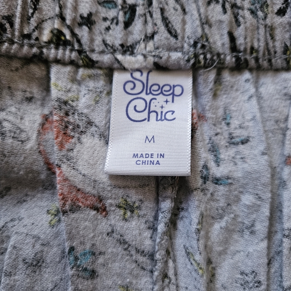 Sleep Chic Fox Flannel Pajama Pants - Picture 3 of 5